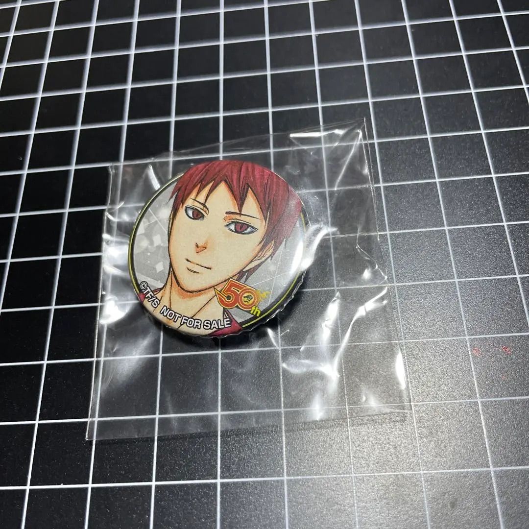 非売品 黒子のバスケ 赤司征十郎 ジャンプ 50th 缶バッジ 【公式通販】
