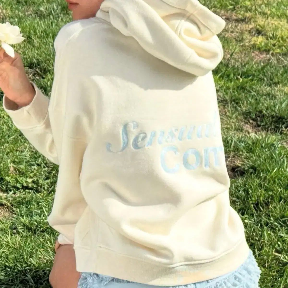  グロウニー Oversized Comfy Hoodie パーカー トップス