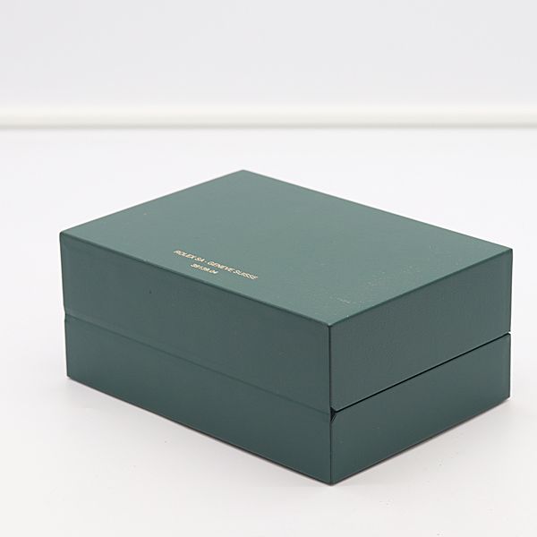 良品 ロレックス 空箱 グリーンカラー 腕時計用 メンズ/レディース