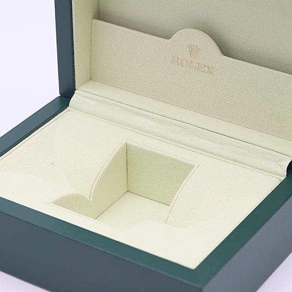 良品 ロレックス 空箱 グリーンカラー 腕時計用 メンズ/レディース