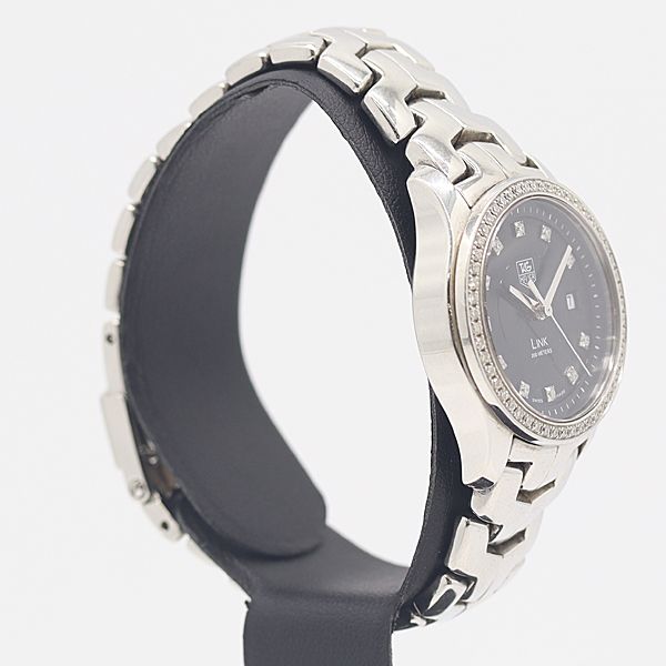 タグホイヤー リンク WJF131A.BA0 572 ブラック文字盤 QZ レディース腕時計 0011110 10DKT KTU ABC17077