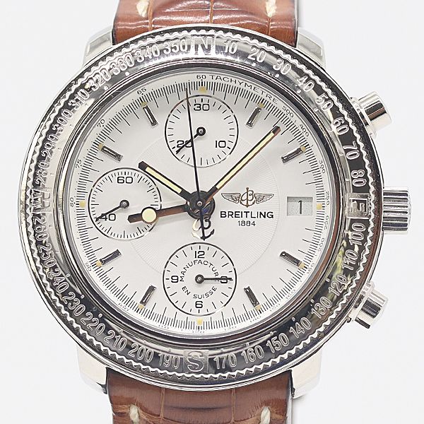 級 稼働 ブライトリング アストロマット A20405 797 ホワイト文字盤 AT 自動巻 メンズ腕時計 0099110 10ERT KTU ABC17070