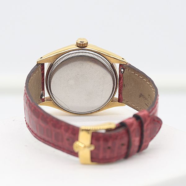  級 稼働 ロレックス オイスターデイト 6494 885620 アイボリー文字盤 手巻 レディース腕時計 0037510 10 MGT KTU 手巻き時計 腕時計(アナログ)