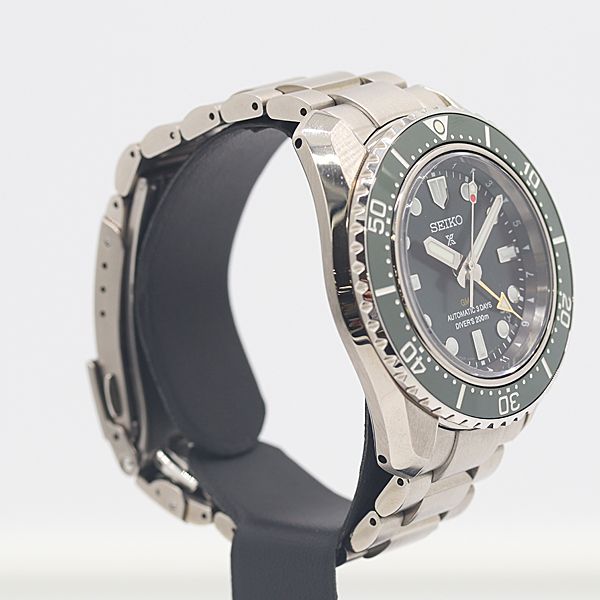 級 稼働 セイコー プロスペックス GMT 6 R 54 00 D 0 グリーン文字盤 AT 自動巻 メンズ腕時計 0033110 10 KHT KTU
