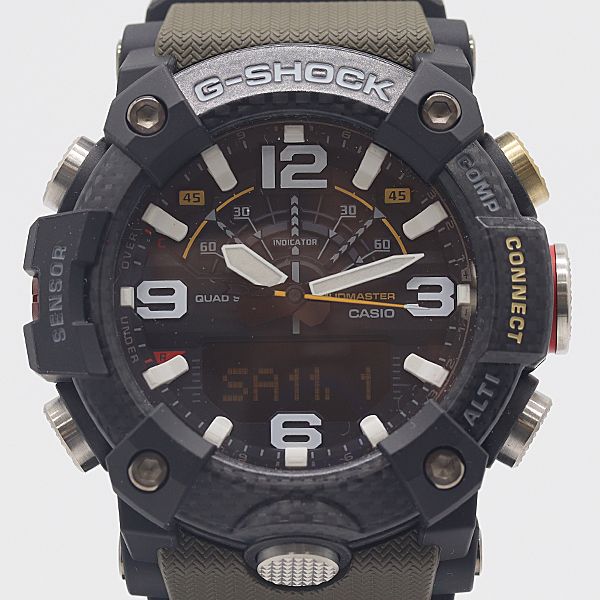 級 稼働 カシオ Gショック GG-B100 デジアナ文字盤 電波ソーラー メンズ腕時計 0848100 10NBG KTU ABC17062
