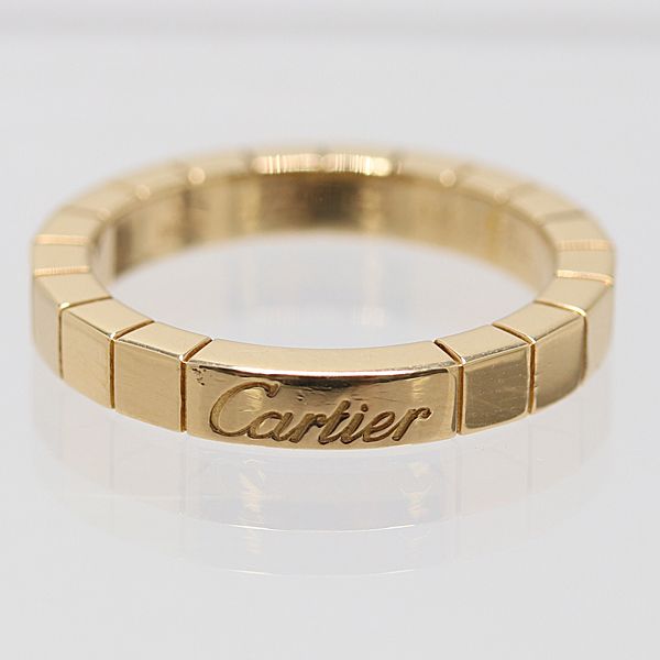 カルティエ リング 750 ラニエール 52 6.1g ジュエリー 0033110 10KHT AKO ABC17113 SMZ
