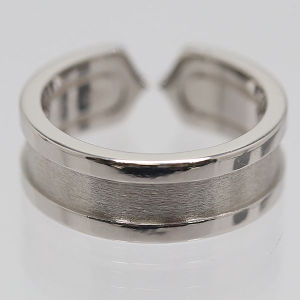 カルティエ リング 750WG C2 50 7.4ｇ ジュエリー 5261410 10KHT AKO ABC17098 SMZ