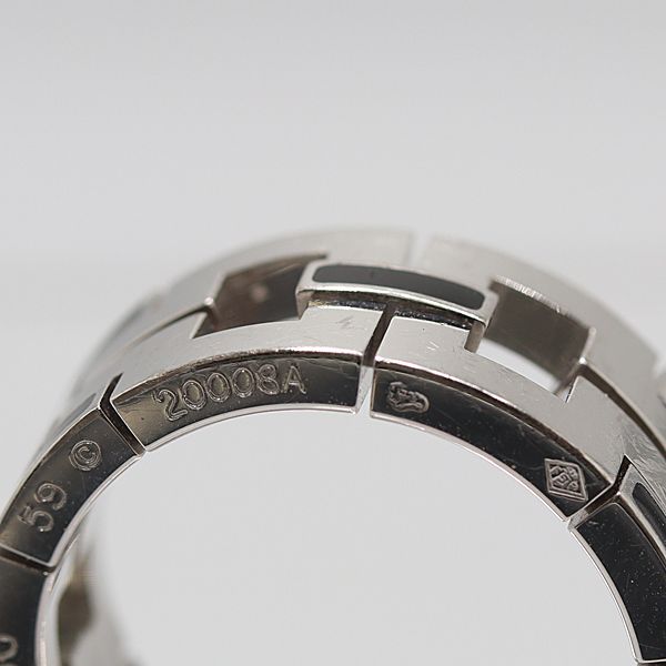  カルティエ リング 750 WG ドラゴン パドロック 59 19 8ｇ ジュエリー 3963630 10 KHT AKO SMZ リング 指輪 アクセサリー