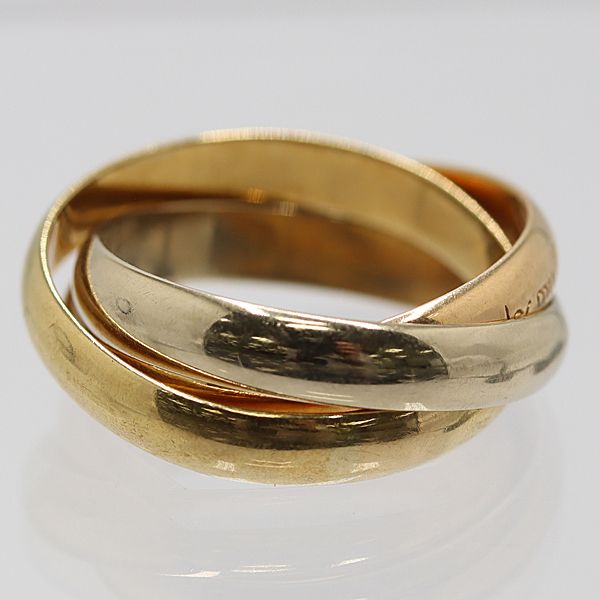 カルティエ トリニティリング750 51 7.8ｇ ジュエリー 2940410 10KHT AKO ABC17120 SMZ