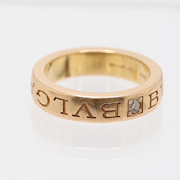 ブルガリ リング 750PG ブルガリブルガリ 5.9ｇ ジュエリー 9635010 10KHT AKO ABC17084 SMZ