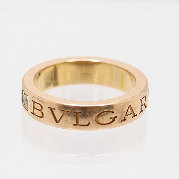 ブルガリ リング 750PG ブルガリブルガリ 5.9g ジュエリー 9635010 10KHT AKO ABC17084 SMZ