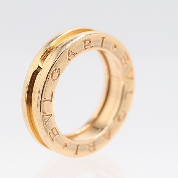 ブルガリ ビーゼロワンリング 750PG 46 5.7ｇ ジュエリー 6324010 10KHT AKO ABC17087 SMZ