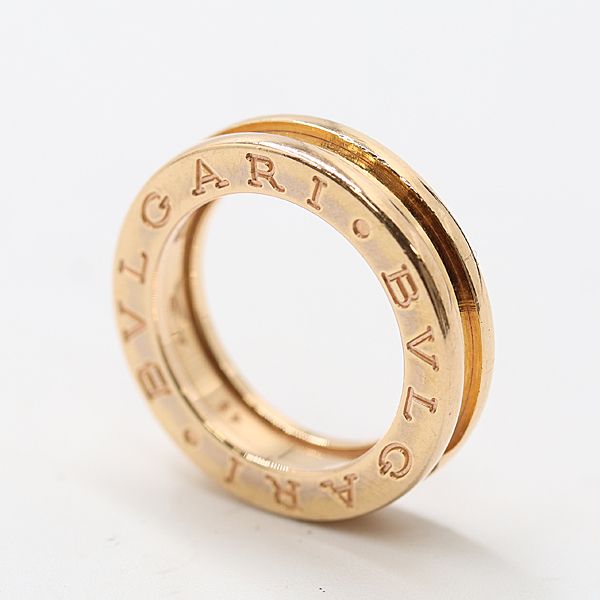 ブルガリ ビーゼロワンリング 750 PG 46 5.7ｇ ジュエリー 6324010 10 KHT AKO SMZ