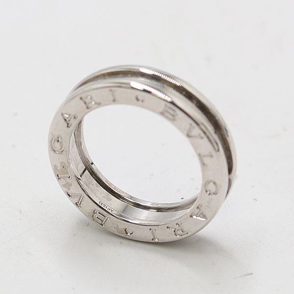 ブルガリ ビーゼロワンリング 750 WG 50 7 2ｇ ジュエリー 8241310 10 KHT AKO SMZ