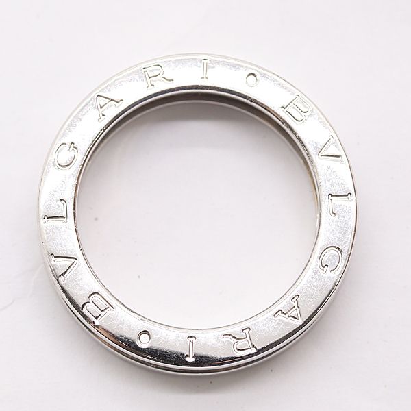 ブルガリ ビーゼロワンリング 750WG 53 7ｇ ジュエリー 9208210 10KHT AKO ABC 17057