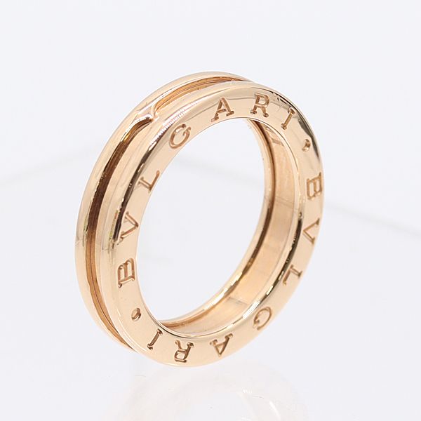 ブルガリ ビーゼロワンリング 750PG 54 7.4g ジュエリー 0927410 10KHT AKO ABC 17034 KMR