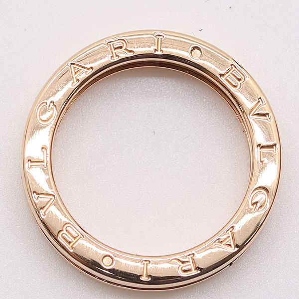 ブルガリ ビーゼロワンリング 750PG 54 7.4ｇ ジュエリー 0927410 10KHT AKO ABC 17034 KMR