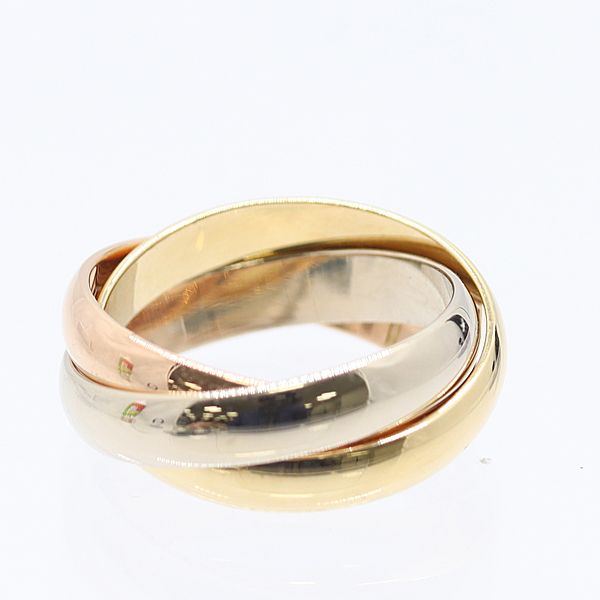 カルティエ トリニティリング750 49 6.9ｇ ジュエリー 8241310 10KHT AKO ABC 17047 KMR