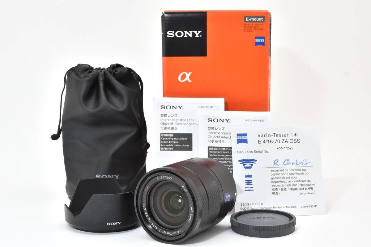 ソニー SONY Vario-Tessar T E 16-70mm F4 ZA OSS SEL1670Z ♯1319
