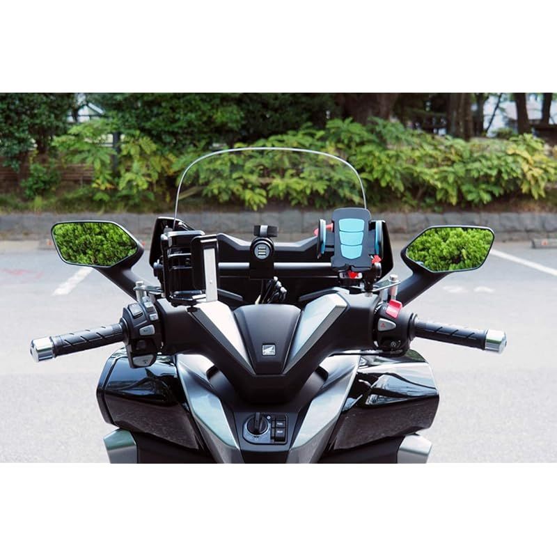  ワールドウォーク フォルツァ MF 13 用マルチガジェットマウントバー mgb-5 ブラック 1 その他 アクセサリー