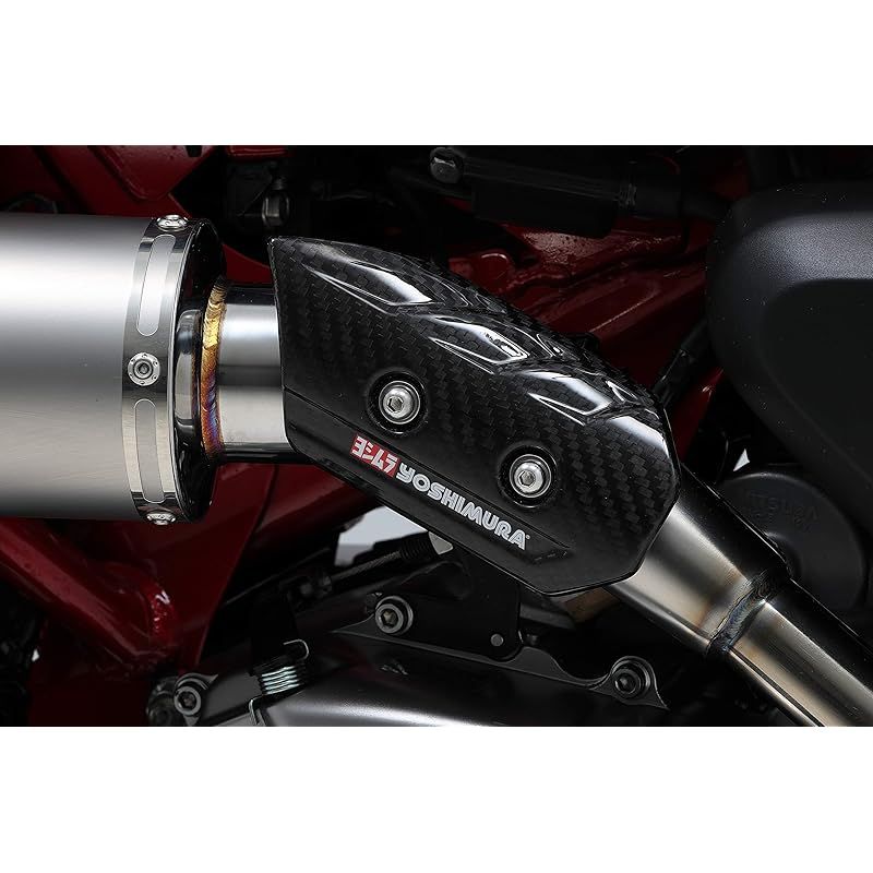 ヨシムラ カーボンヒートガードセット TYPE-1 モンキー125 18 CrossCub クロスカブ 110 CT125 XMAX250 GB350 S YOSHIMURA 161-000-A610 1