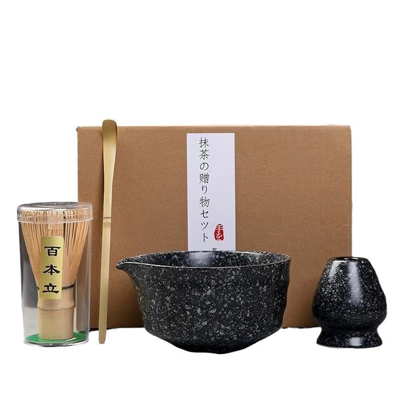 抹茶セット 茶道具7点セット 👞 【ハート】 | 抹茶茶碗・茶筅・茶筅