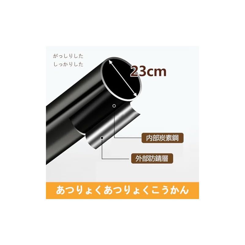 ORLOTSONハンガーラック シングル 耐荷重40KG キャスター付き 頑丈