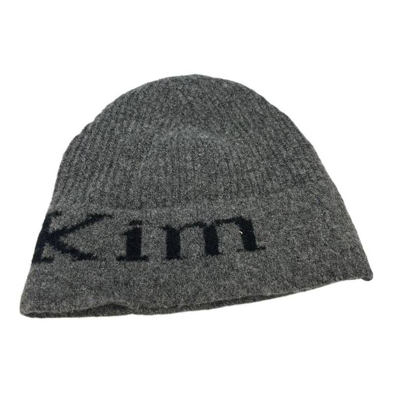 Matin Kim マーティンキム ロゴ入り ニット帽 帽子 ビーニー Matin Kim マーティンキム ロゴ入り ニット帽 帽子 ビーニー