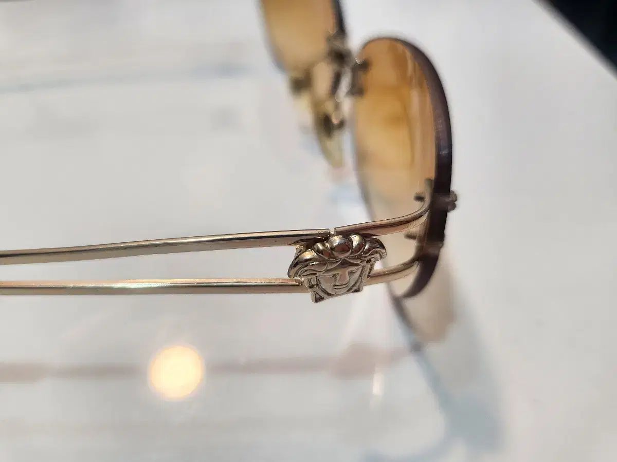 ヴィンテージ ヴェルサーチェ ブラウン レンズ サングラス