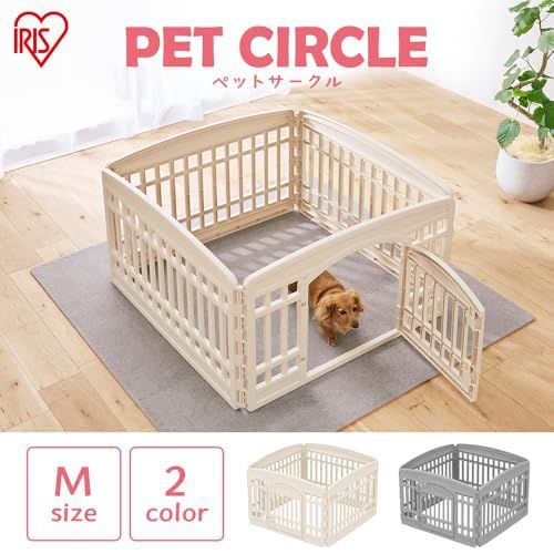 アイリスオーヤマ ペットサークル CI-604 アイボリー 92627910