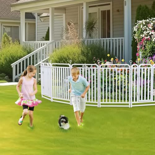  Areden ペットサークル ペットフェンス 犬 サークルケージ 68 x 100 cm 折りたたみ 組立簡単 DIY レイアウト自由 トイレトレーニング 脱走防止 自立 ケージ 犬用 小型 中型 大型犬 ペット用品 ポリファウナ 81 a 0 d 8 eb その他 キッチン 食器