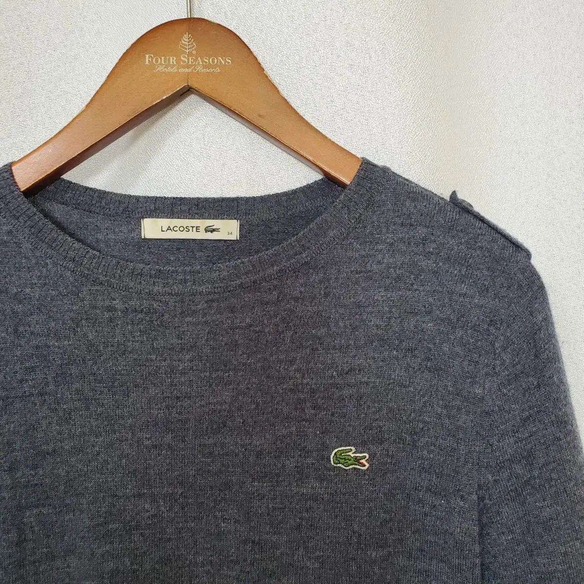 ラコステ ウールニットワンピース