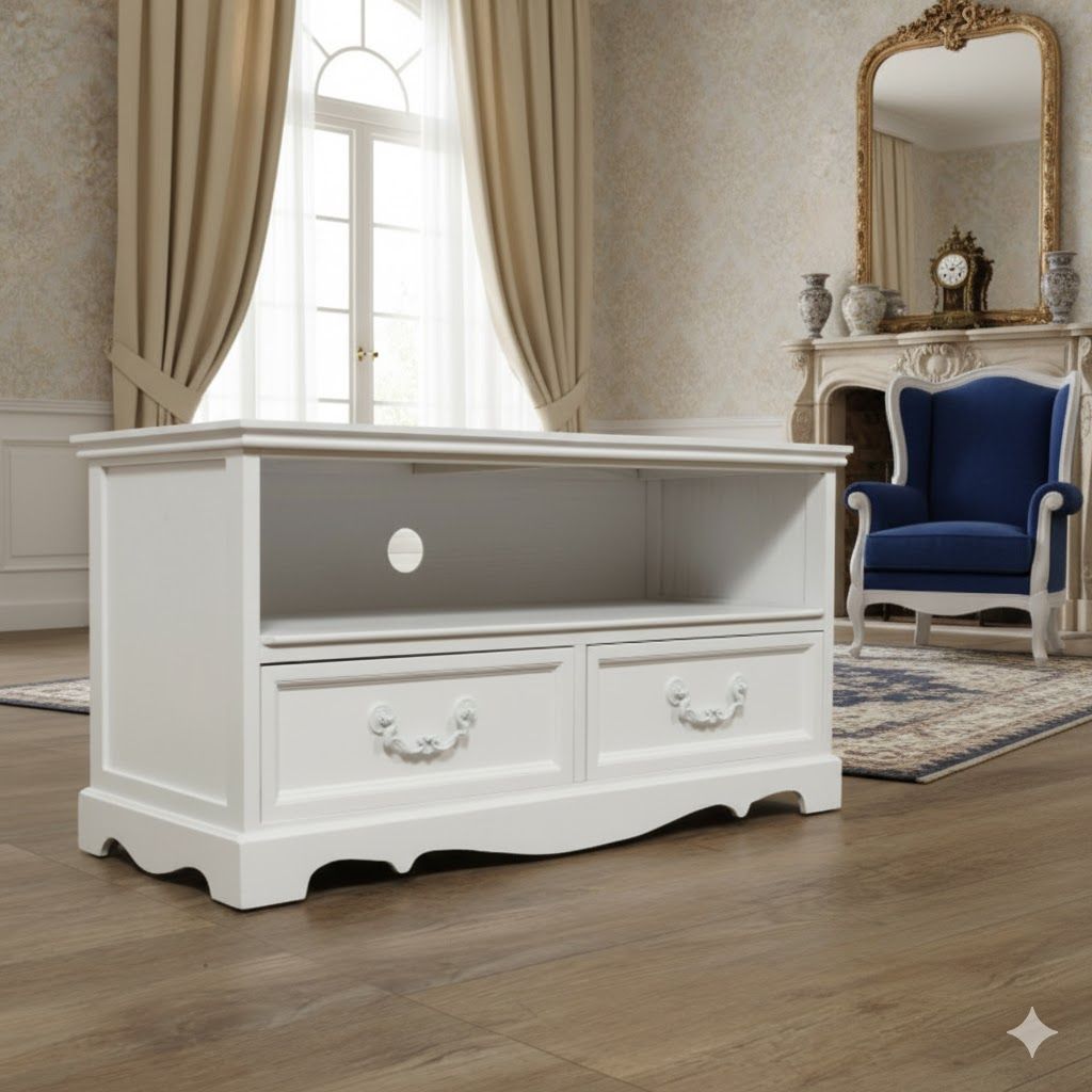 ヨーロピアン調 テレビ台 幅80cm テレビボード テレビラック