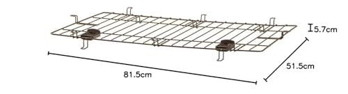 リッチェル アルミフレームペットサークル 90ー60 屋根面 37 aba 65 e