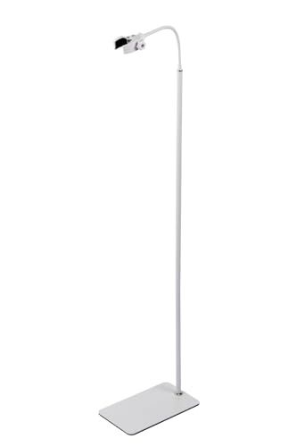 エレコム ドライヤースタンド ホルダー 床置き ながらドライ 両手でドライ 子ども ペット 角度調整 高さ3段階調整 ホワイト BA-HDSTFLWH bb521f9b