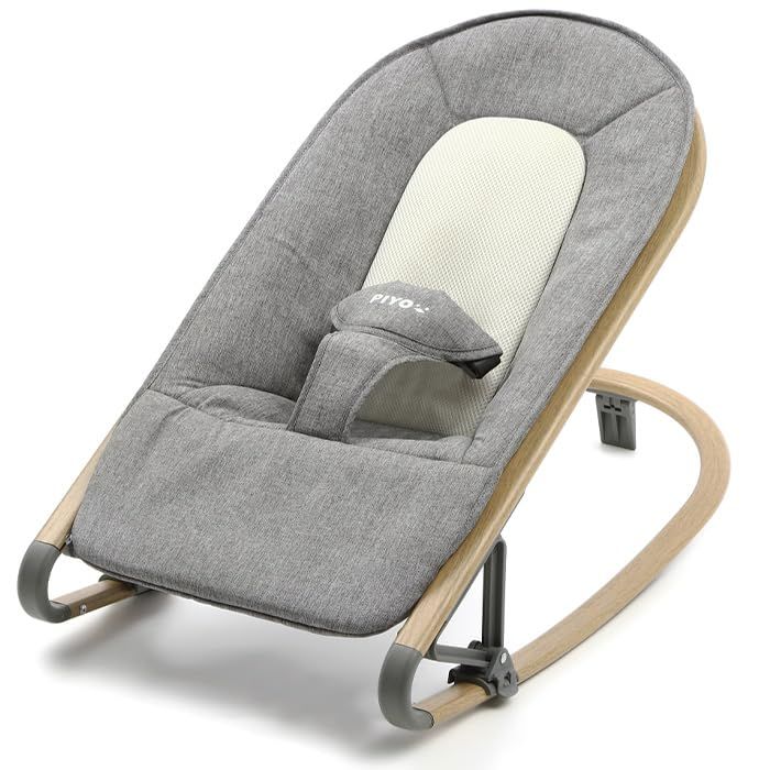 ピヨ PIYO ベビーバウンサー 畳んで運べる 3段階調節 20kgまでOK 新生児 組み立て不要 持ち運び 軽い 折り畳み 洗濯 ベビーチェア 赤ちゃん 新生児 ゆりかご ベビー用品 バウンサー 出産祝い f6566b2f