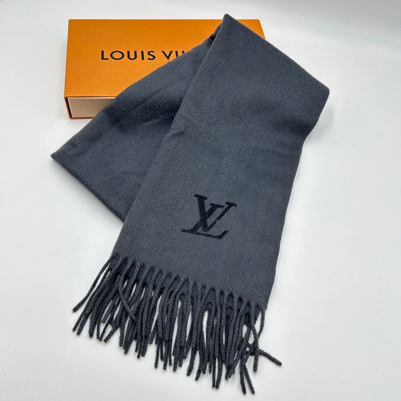 極美品 LOUIS VUITTON ルイヴィトン ロゴマニア マフラー LOUIS VUITTON（ルイ・ヴィトン） マフラー モノグラム レディース