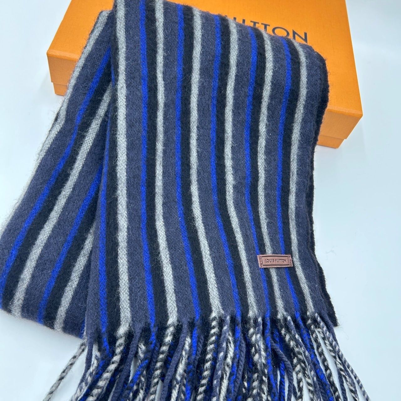 ❣️ルイヴィトン❣️エシャルプフリンジライン•ウールカシミヤ