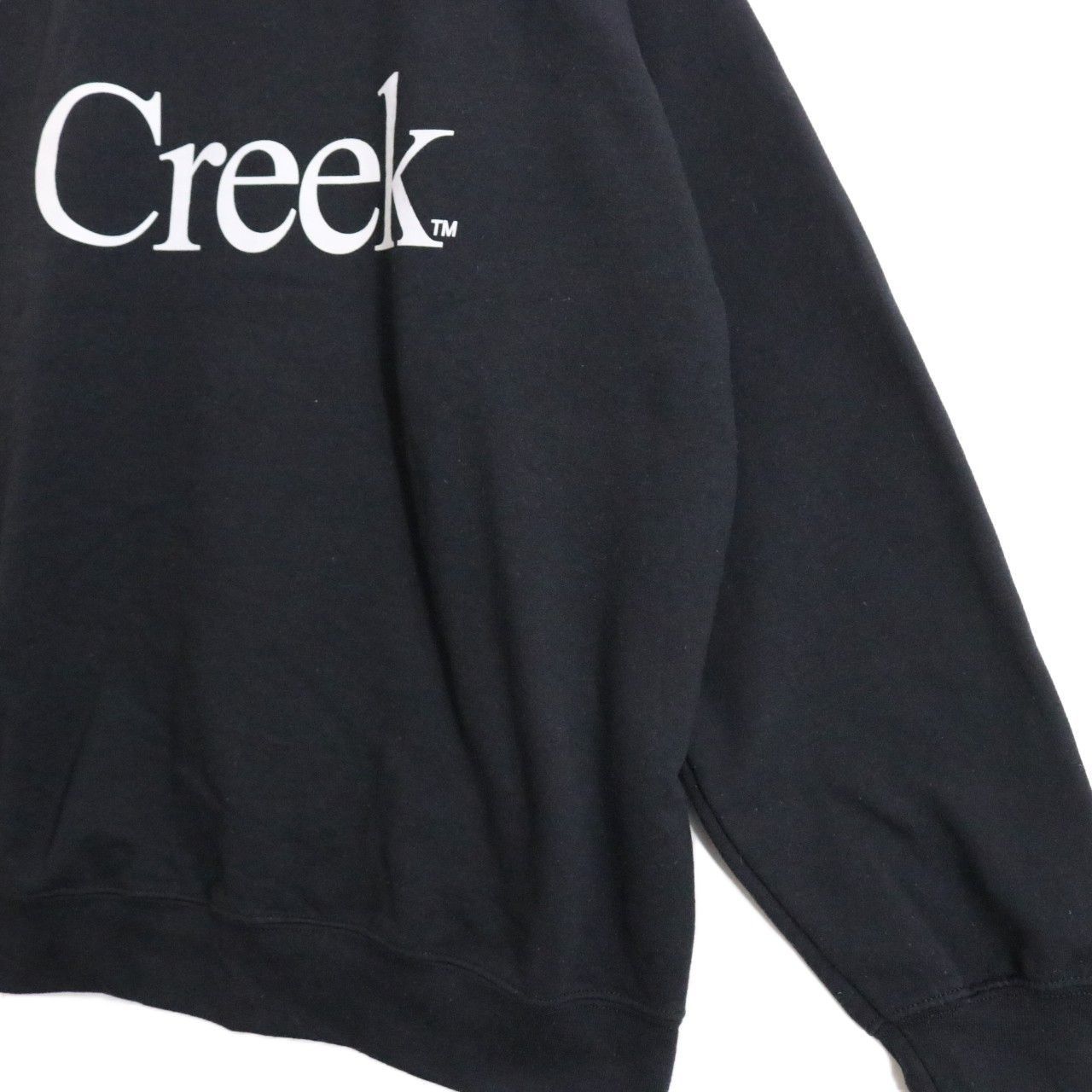 中古A】Creek クリーク L メンズ スウェットシャツ ロゴスウェット 裏