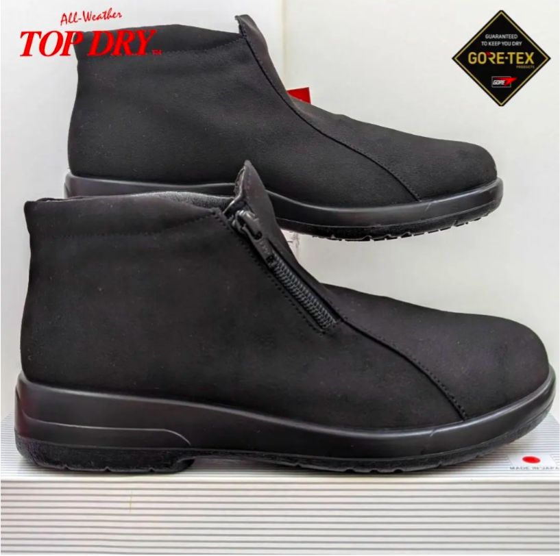 アサヒ トップドライ ゴアテックス 3912 ブラック 箱無しお届け