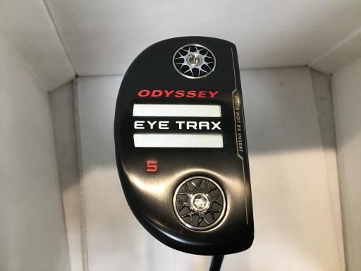 オデッセイ EYE TRAX 5 34インチ パター PT スチール フレックスその他 メンズ 男性用 右利き 右用 Bランク ゴルフクラブ
