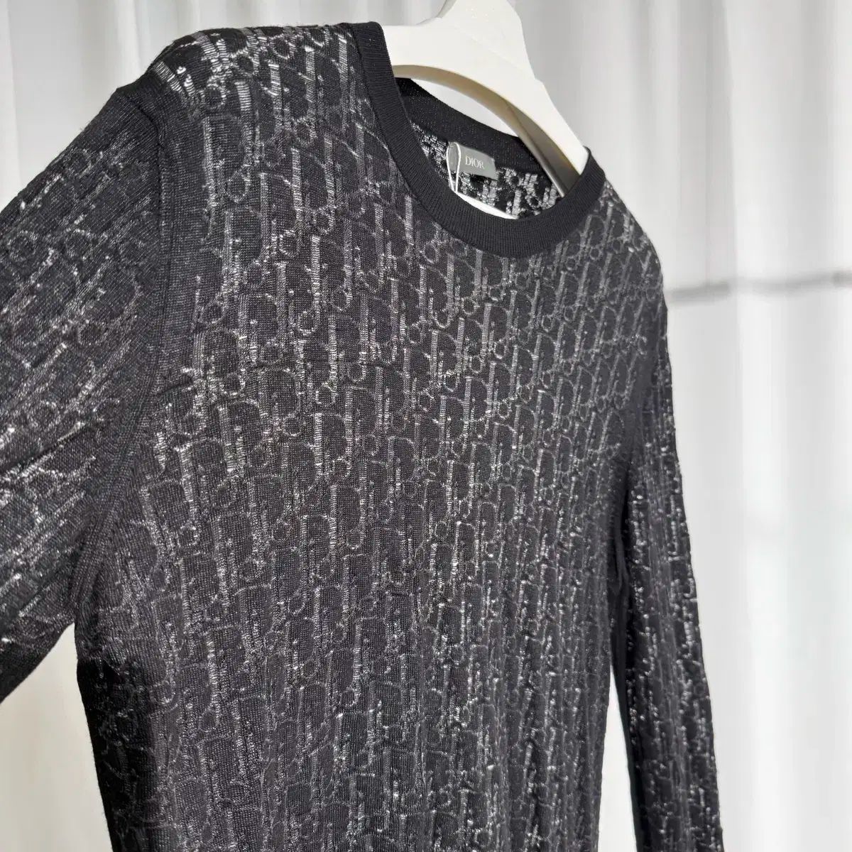 ディオール オブリーク シースルー ニット