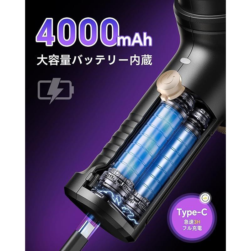 ハンディクリーナー コードレス 35000Pa 多機能 【吹き飛ぶ/吸い込む