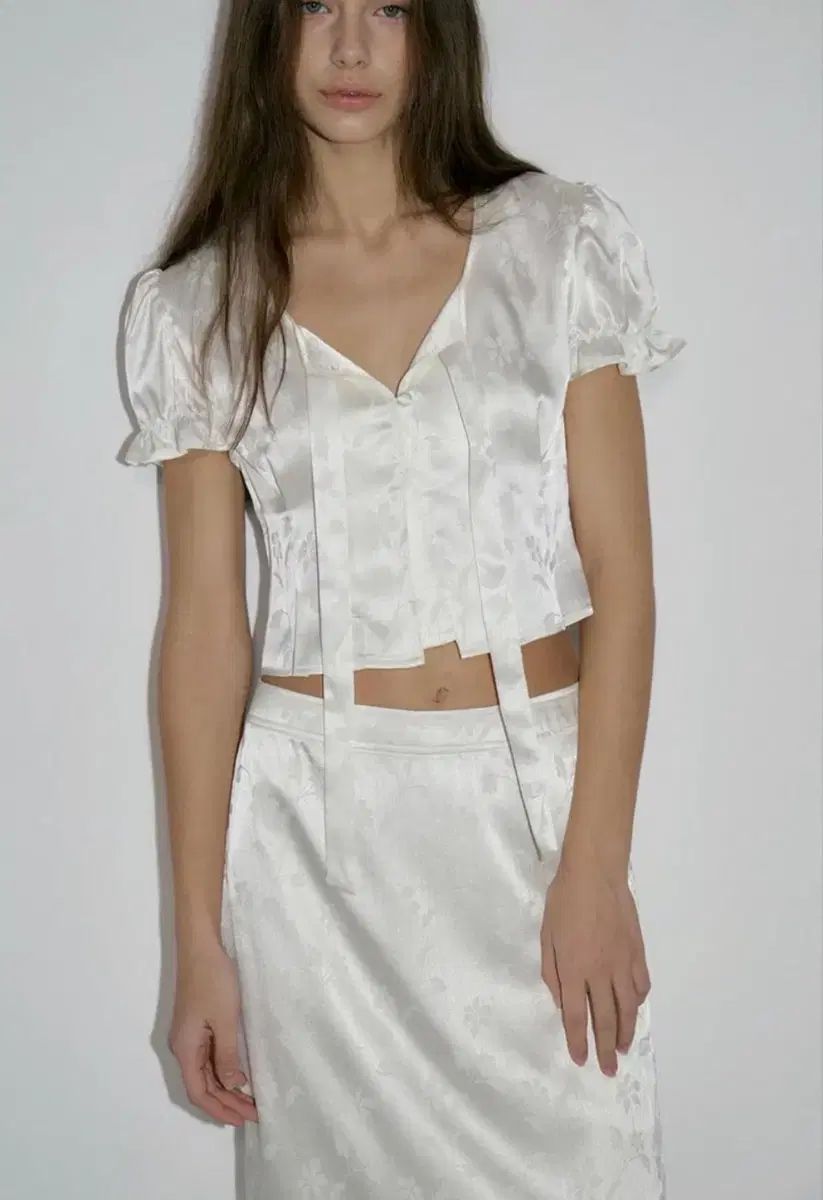 オーバーデューフ ジャガード ブラウス S サイズ