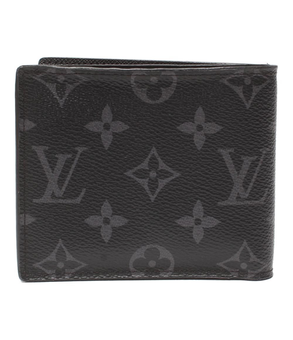 ルイ ヴィトン 二つ折り財布 モノグラムエクリプス ポルトフォイユマルコNM M 62545 メンズ LOUIS VUITTON