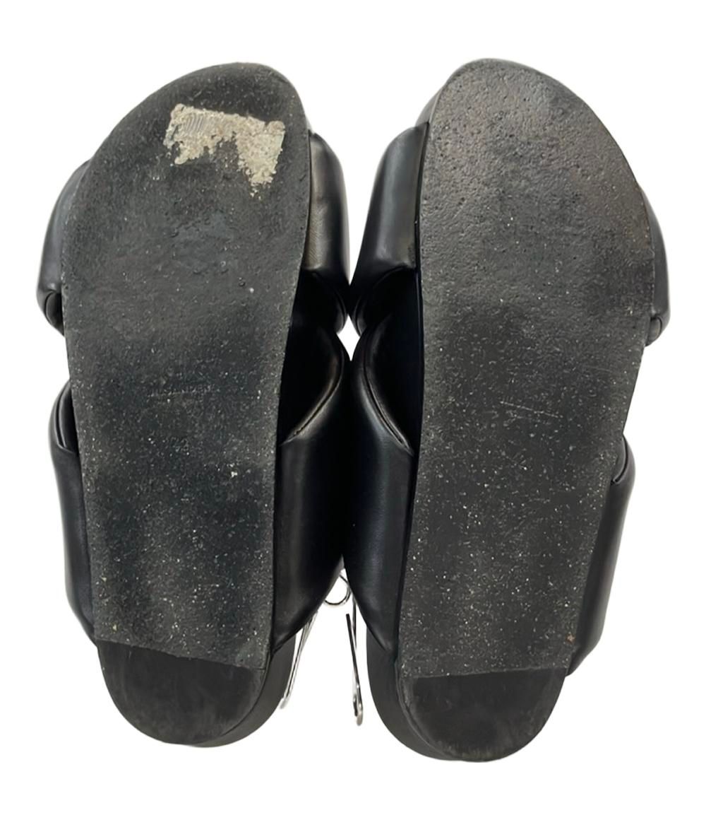 クロスストラップ レザー