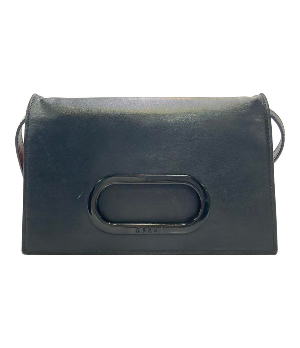 サカイ 2WAY クラッチバッグ ショルダーバッグ 斜め掛け ウォレットバッグ レディース Sacai