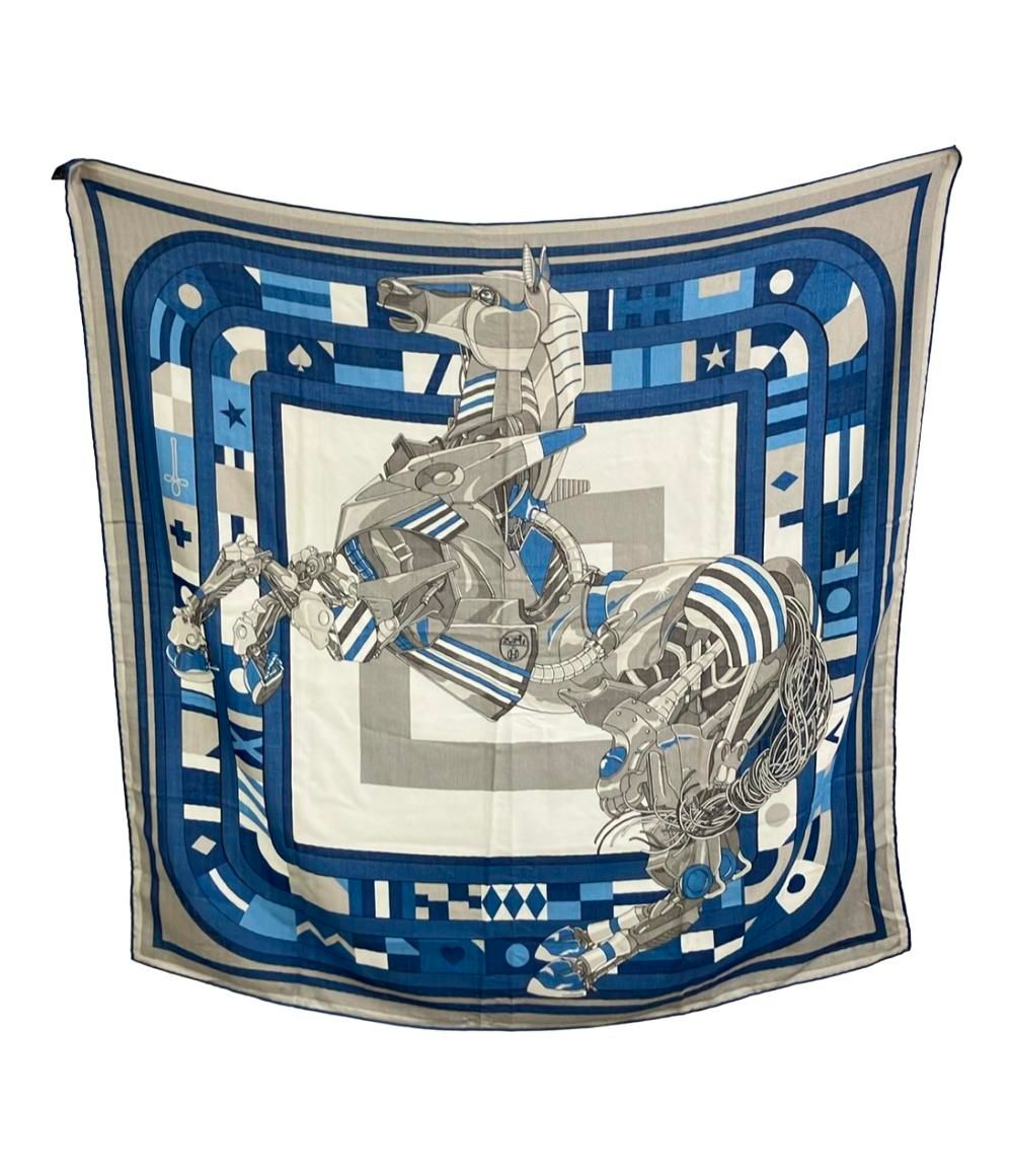 エルメス スカーフ カレ100 ROBOCABAR メンズ HERMES