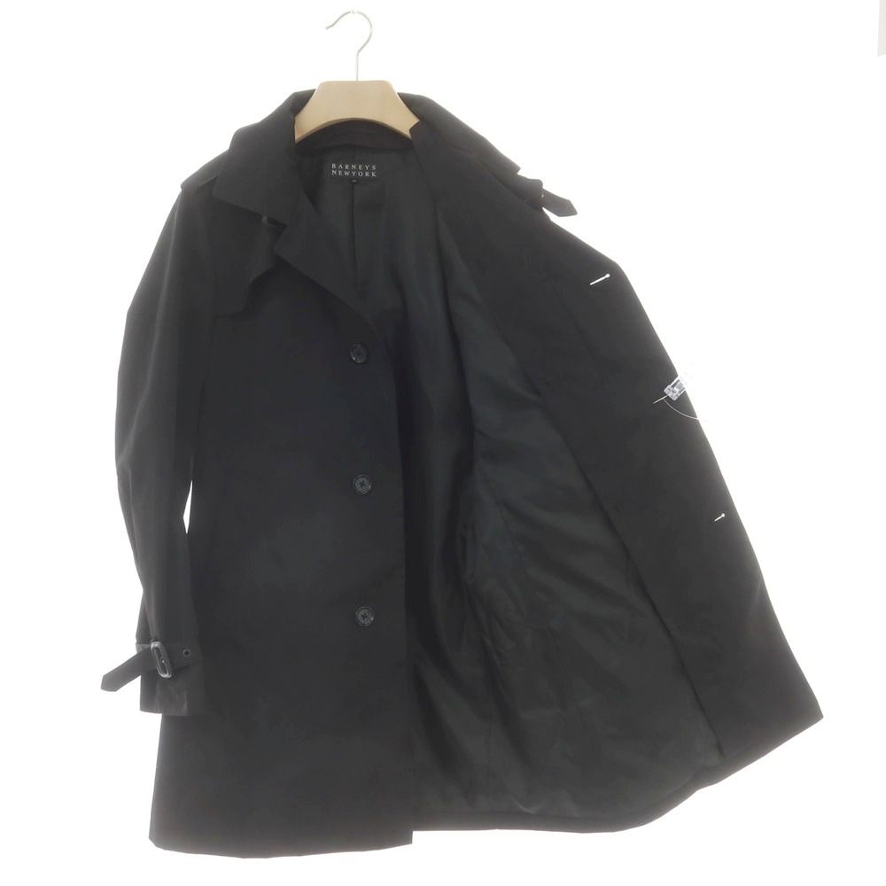 バーニーズニューヨーク トレンチコート キルティングライナー L ブラック 中古】バーニーズニューヨーク BARNEYS NEWYORK ポリエステル
