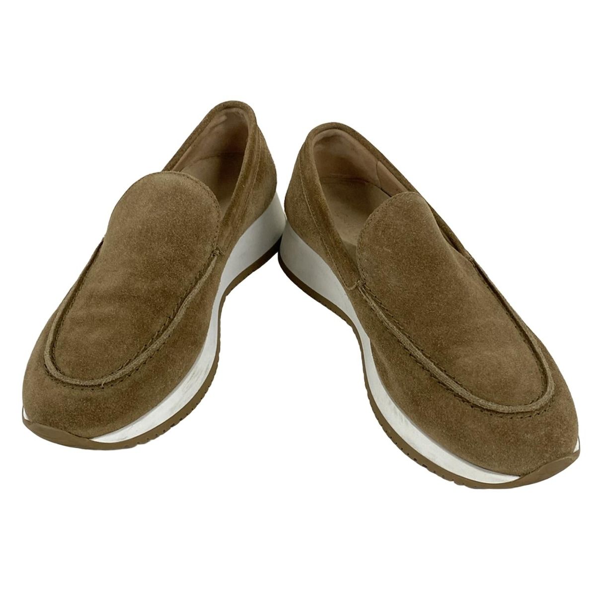 Gianvito Rossi ジャンヴィト ロッシ スリッポン 35 レディース - ベージュ